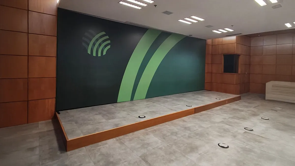 Backdrop · Auditório do Senar