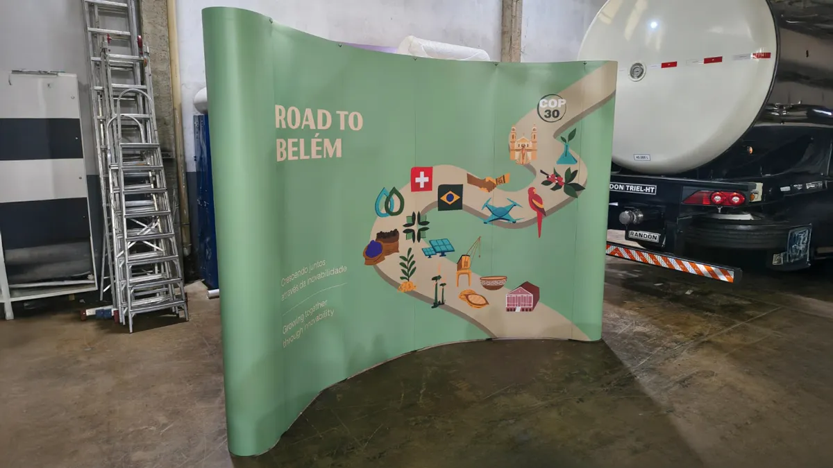 Painel pantográfico · Road to Belém